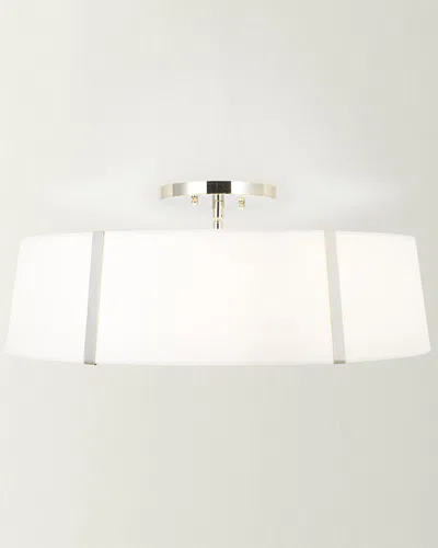 Crystorama Fulton 6-light Polished Nickel Chandelier