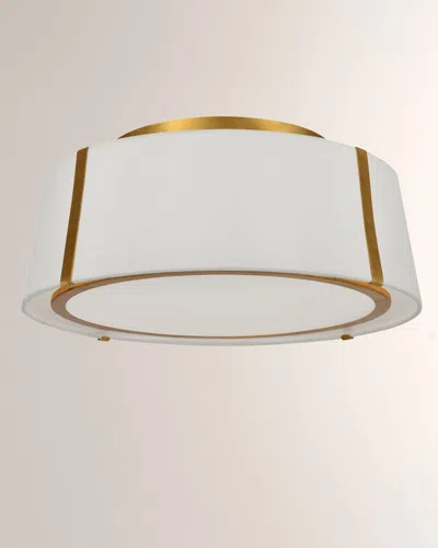 Crystorama Fulton Ceiling Mount Light In Antique Gold
