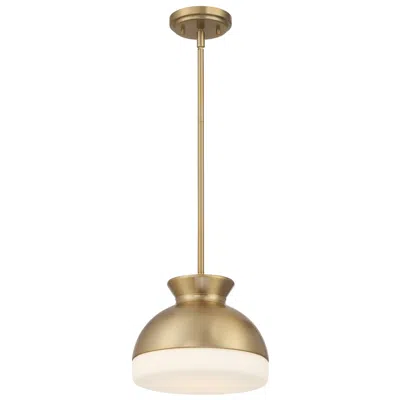 Crystorama Gidget 10 1/4" Wide Vibrant Gold Mini Pendant