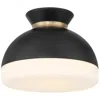 Crystorama Gidget10 1/4" Wide Matte Black Ceiling Light In Multi