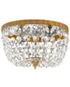 Crystorama Hannah 2-light Flush Mount