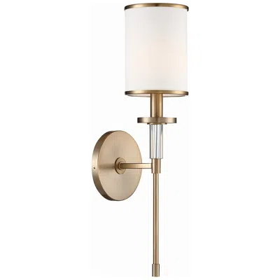 Crystorama Hatfield 18 1/2" High Vibrant Gold Wall Sconce In Multi