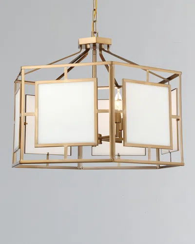 Crystorama Hillcrest 6-light Chandelier In Gold