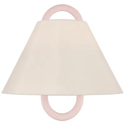 Crystorama Jojo 11.75'' Vibrant Gold + Blush Sconce In Multi