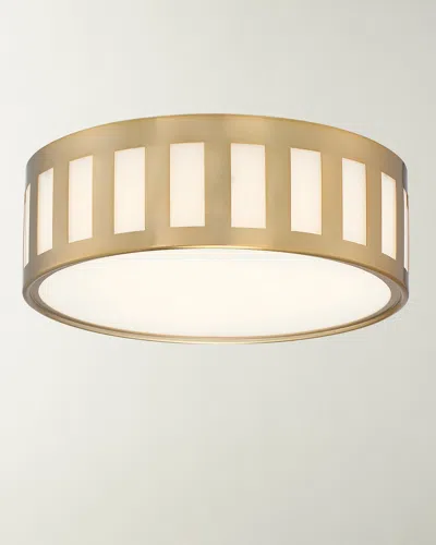 Crystorama Kendal 3-light Vibrant Gold Ceiling Mount