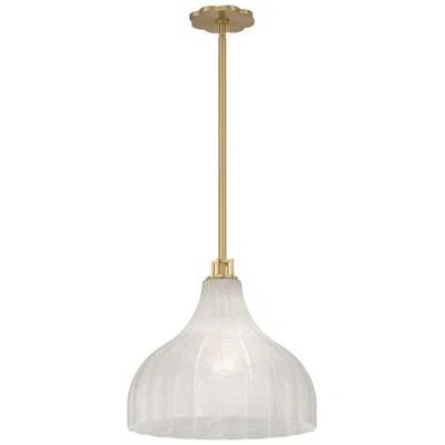 Crystorama Layton 15'' Luxe Gold Pendant