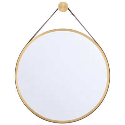 Crystorama Libby Langdon Callahan 17.75'' Luxe Gold Mirror In Multi