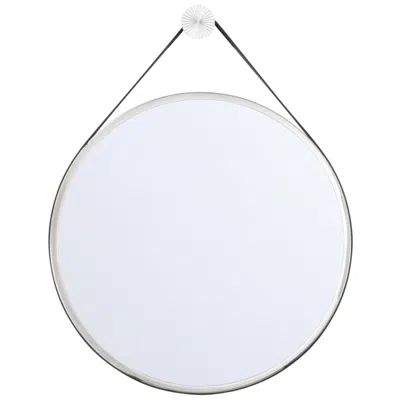 Crystorama Libby Langdon Callahan 17.75'' Polished Nickel Mirror In Multi