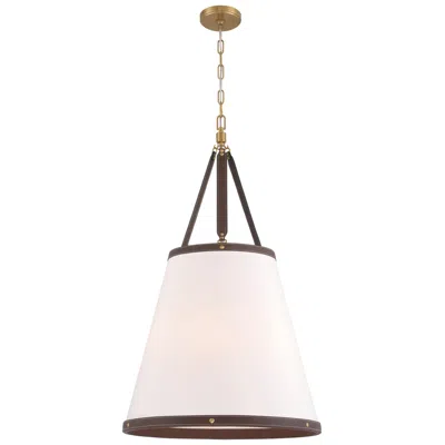 Crystorama Libby Langdon Callahan 21'' Luxe Gold Pendant In Multi