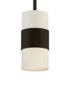 Crystorama Grayson 1-light Pendant In Black