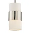 Crystorama Grayson 1-light Pendant In White
