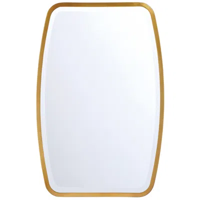 Crystorama Lindee 24'' Antique Gold Mirror In Multi