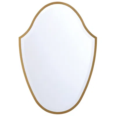 Crystorama Lindee 28'' Antique Gold Mirror
