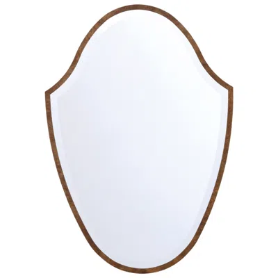 Crystorama Lindee 28'' Wood Veneer Mirror