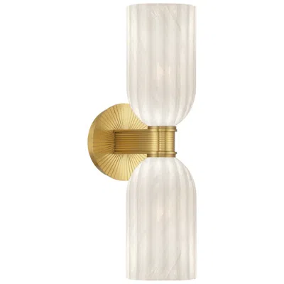 Crystorama Lotus 5'' Luxe Gold Sconce