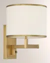 Crystorama Madison Mounted Task Light In Aged Brass