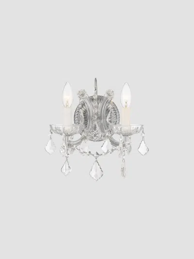 Crystorama Arianna Two-light Sconce In Chrome