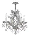 Crystorama 4-light Maria Theresa Chandelier With Swarovski Crystals In Multicolor