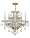 Crystorama Maria Theresa 6-light Crystal Mini Chandelier