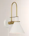 Crystorama Medford 1-light Wall Mount In Matte Black