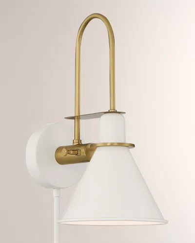 Crystorama Medford 1-light Wall Mount In Gold