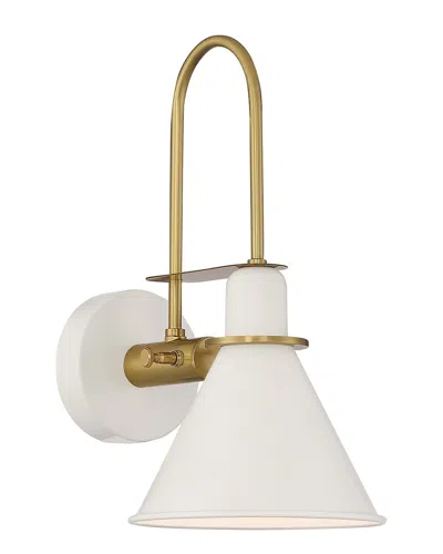 CRYSTORAMA CRYSTORAMA MEDFORD 1 LIGHT WHITE WALL MOUNT