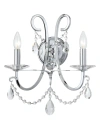Crystorama Othello 2-light Wall Mount In Chrome