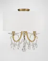 Crystorama Othello 2-light Wall Mount In Black
