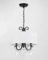 Crystorama Othello 3-light Mini Chandelier In Gold