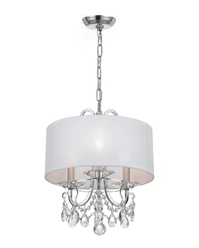 Crystorama Othello 3-light Mini Chandelier In White