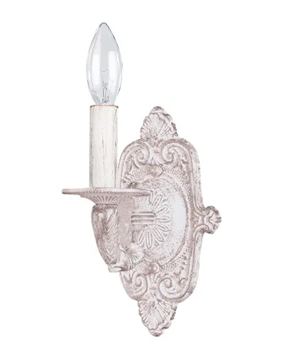 Crystorama Paris Market Sconce In Neutral