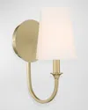 Crystorama Payton 1-light Forged Wall Mount In Vibrant Gold