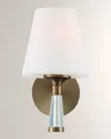 Crystorama Ramsey Single-light Wall Mount In Gold