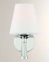 Crystorama Ramsey 1-light Wall Mount In Gold