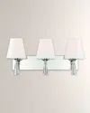 Crystorama Ramsey 3-light Wall Mount In White