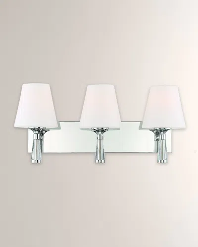 Crystorama Riverdale 1-light Wall Mount In Nickel
