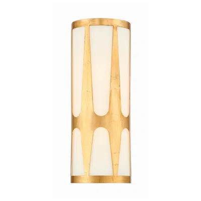 Crystorama Royston 17 3/4" High Antique Gold Led Wall Sconce