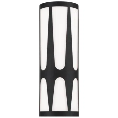 Crystorama Royston 17 3/4" High Black Ada Wall Sconce