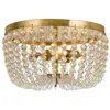 Crystorama 3-light Rylee Flush Mount In Gold