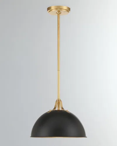 Crystorama Soto 1-light Pendant In Black