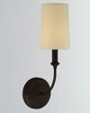 Crystorama Sylvan 1-light Dark Bronze Sconce In Brown