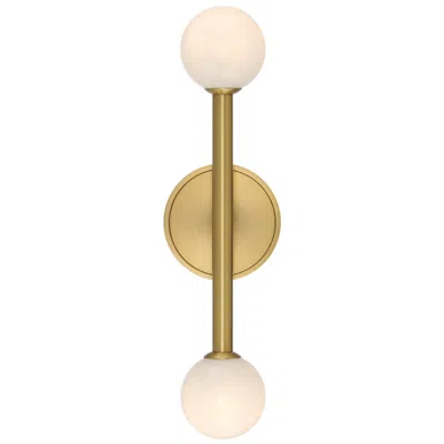 Crystorama Terrell 17.75'' Led Luxe Gold Bathroom Vanity