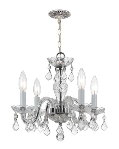 Crystorama 4-light Traditional Crystal Mini Chandelier
