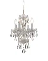 Crystorama Traditional Crystal 4-light Mini Chandelier