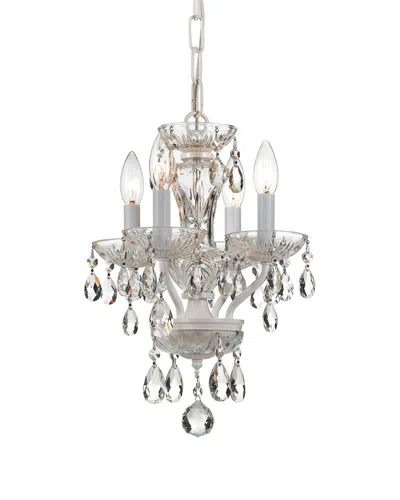 Crystorama Traditional Crystal 4-light Mini Chandelier