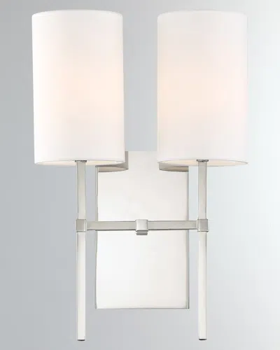 Crystorama Veronica 2-light Sconce In Silver