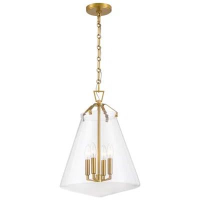Crystorama Voss 15.25'' Luxe Gold Pendant