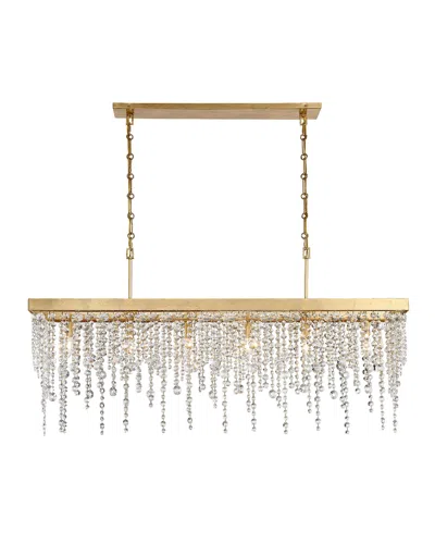 Crystorama Winham 6-light Antique Gold Chandelier