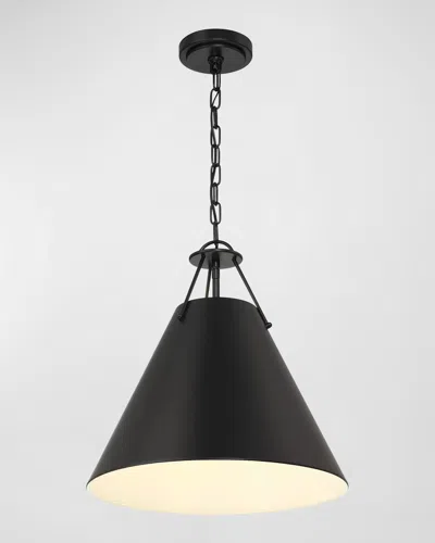 Crystorama Xavier 3-light Pendant Light In Gold