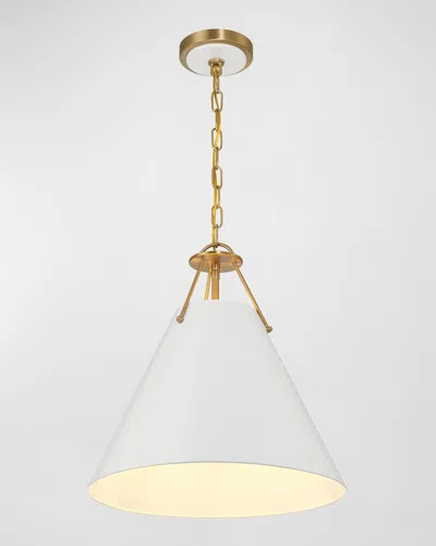 Crystorama Xavier 3-light Pendant Light In Vibrant Gold